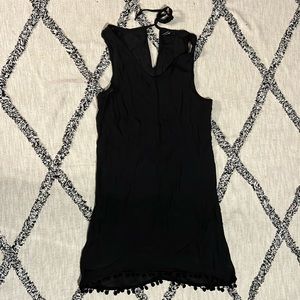 Size XL Portocruz black swimsuit cover